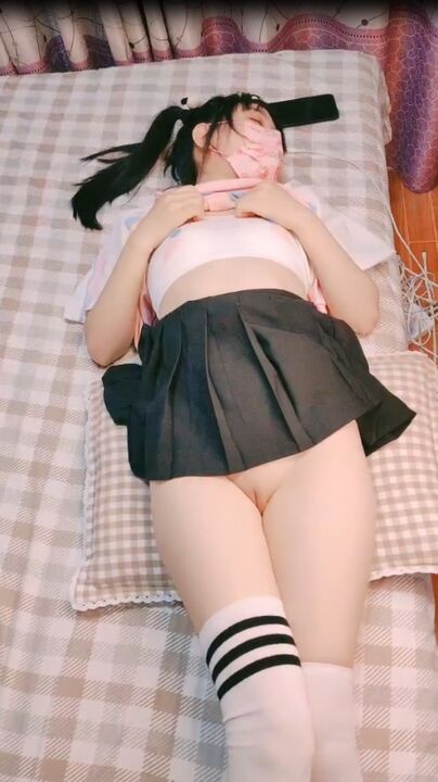 Fuck te*** with uniform 