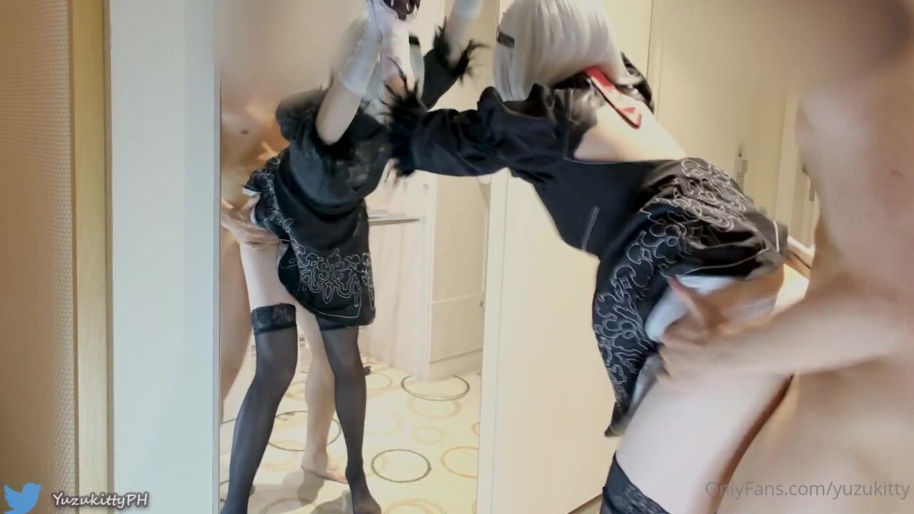 [COSPLAYFruitkitty] Creampie Cosplayer 2B 