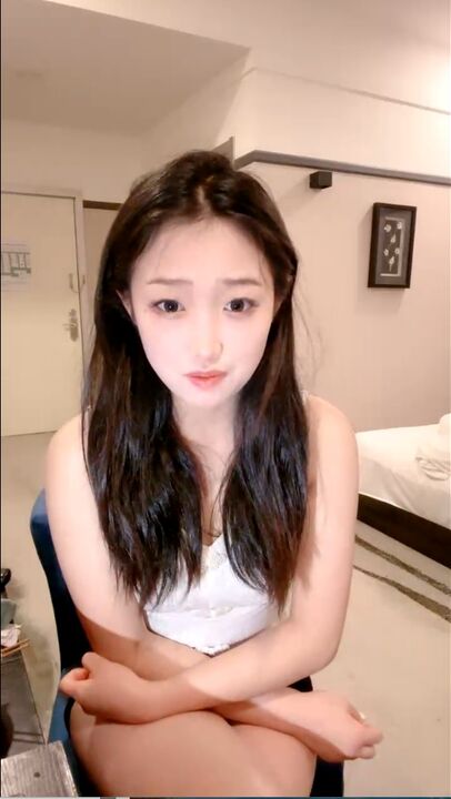 Sweet girl masturbated before camera and asked for sex partner to fuck 