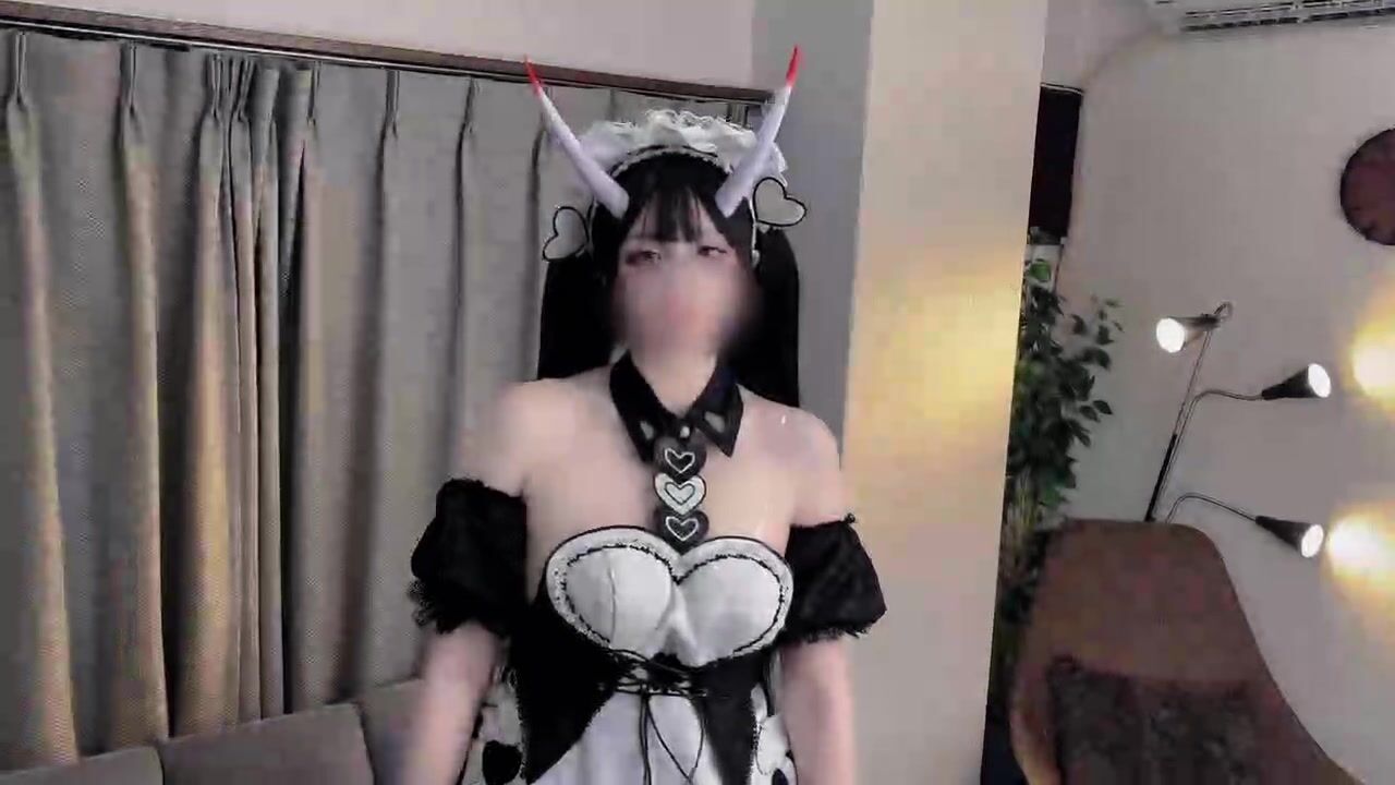 Horny te*** girl sex with photographer in maid uniform 
