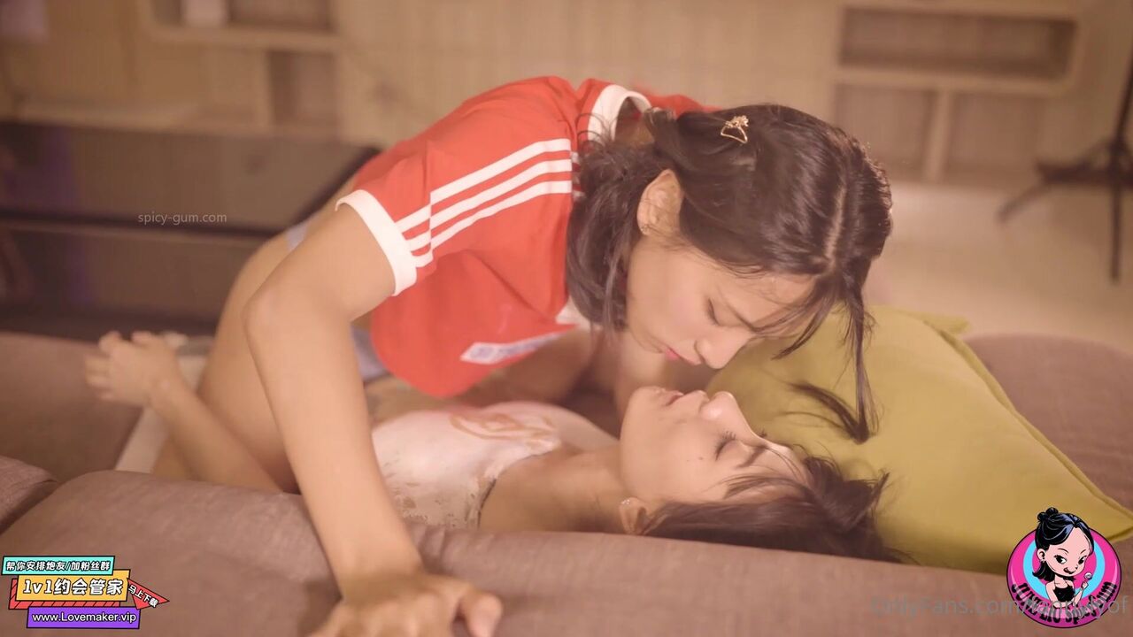 Football babe threesome with boyfriend and best friend 