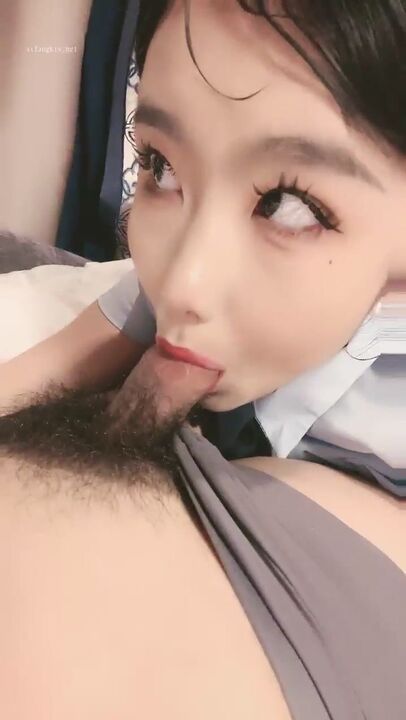Lewd woman eats different dicks and her tight pussy makes the man cum 