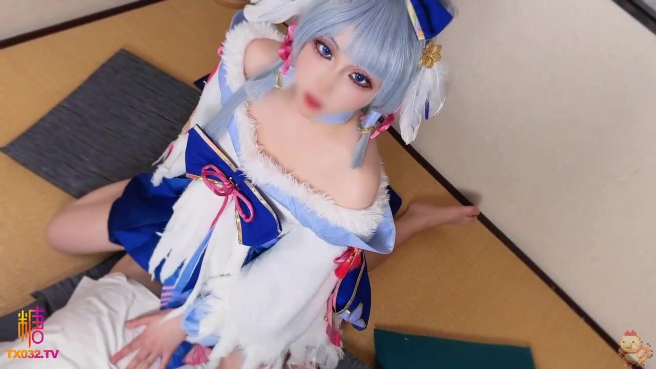 Having sex with Coser who cos Kamisato Ayaka in Genshin 