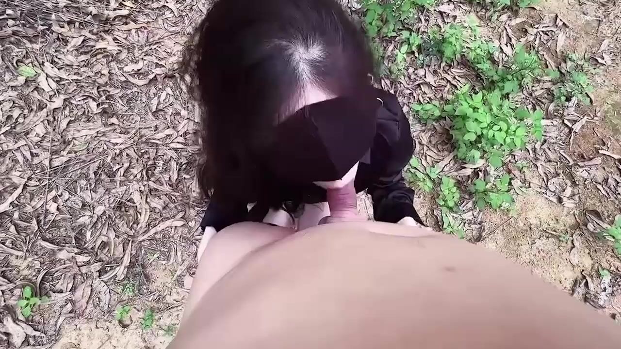 ⁣Having car sex in wild with cool and pretty manager 