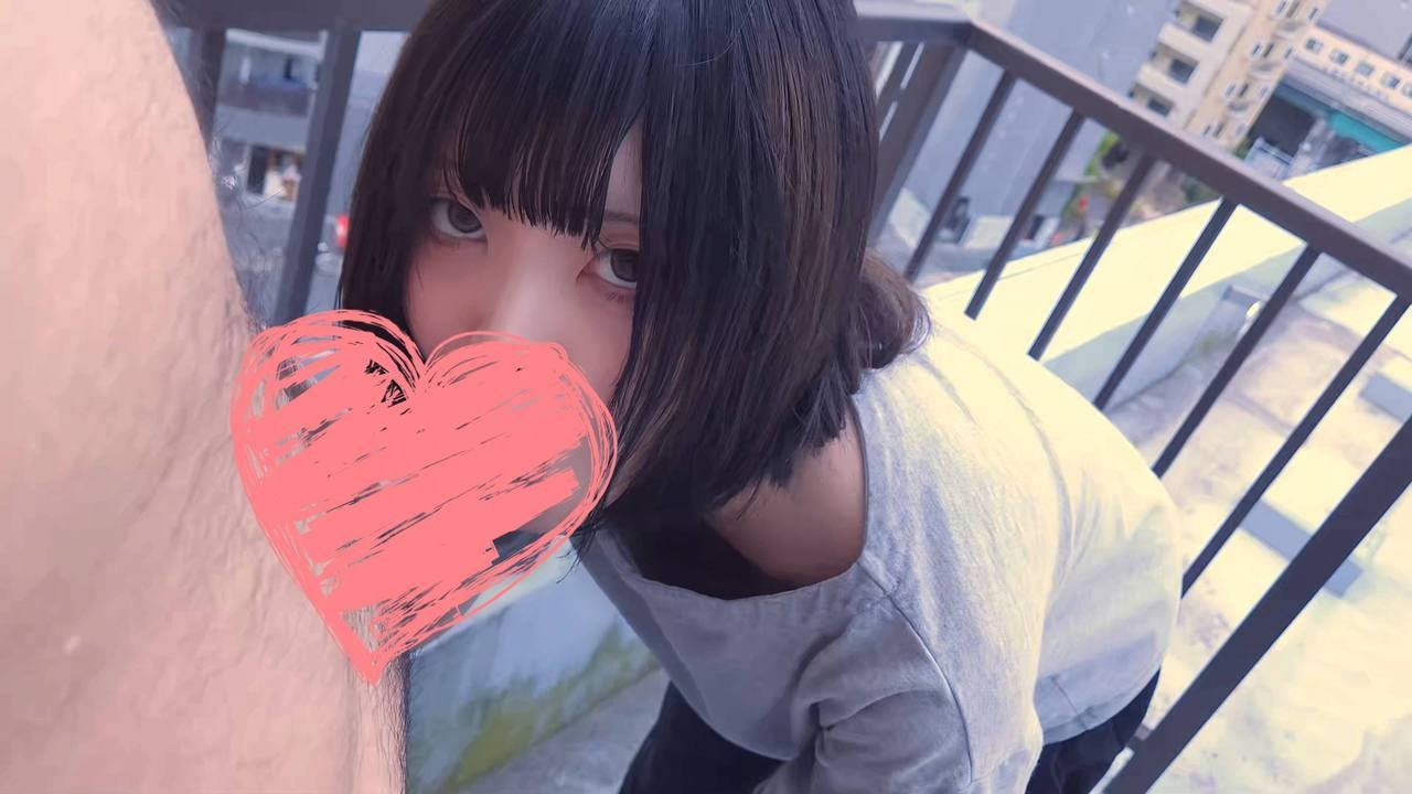 ⁣FC2PPV4676435 30000 Yen for fair-skin girls blowjob service on rooftop 
