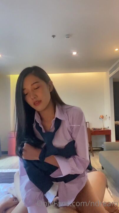 Fucking pretty girlfriend in school uniform 