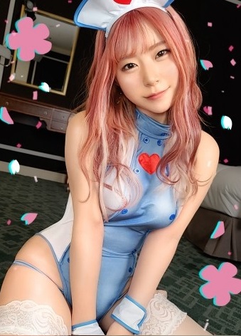 MAAN875 Fucking cute and fair-skin girl in nurse uniform 