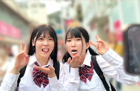 230ORECO554 Foursome with two cute school babies 