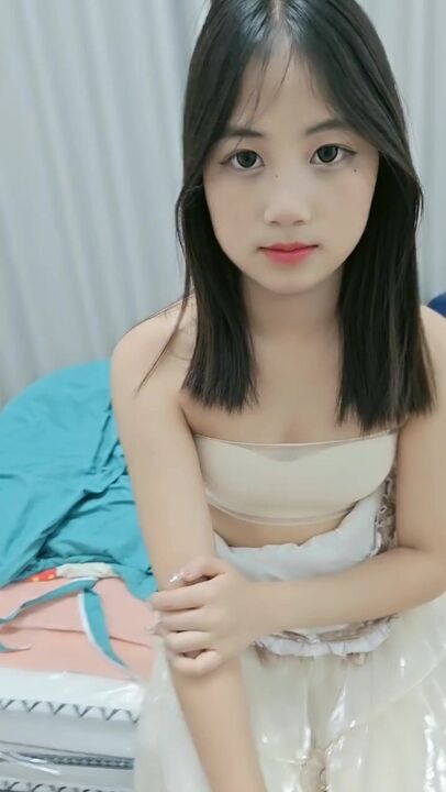 Cant think that innocent girl is so horny, doggy fucking her to make her cum 