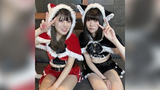 ⁣FC2PPV4594922 Threesome with pretty OL and girl who just graduated in Christmas sex party[Part1] 