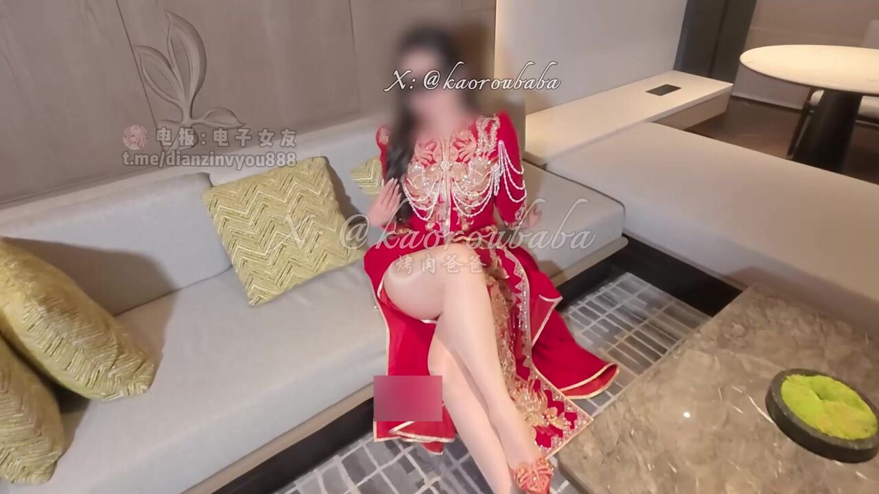 ⁣Fucking sexy bride at wedding night 