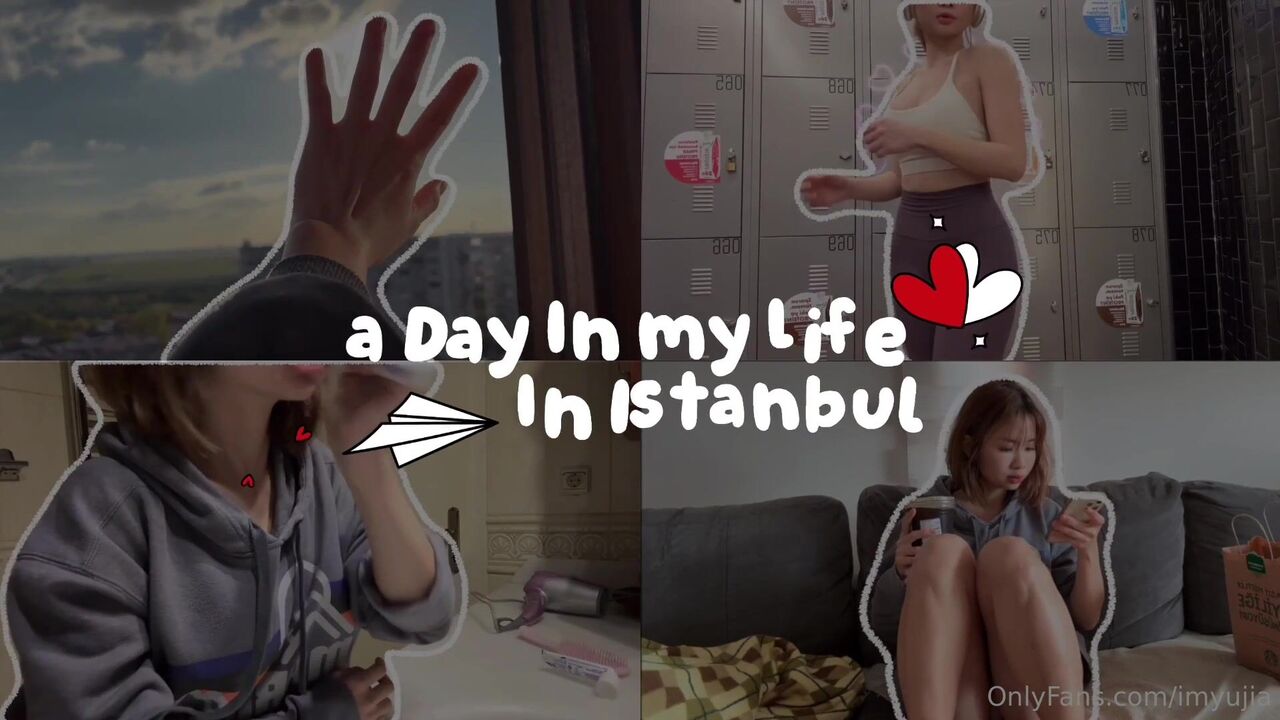 ⁣Busty and cute beauty was masturbating in front of camera 