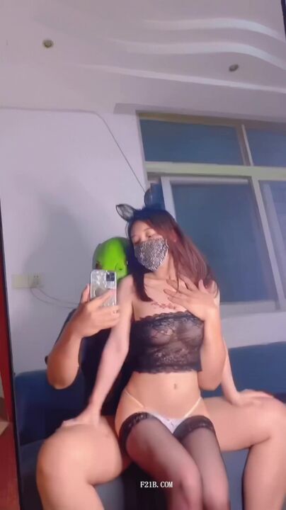 Doggy fuck horny woman hairless pussy 