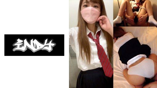 534CRT-022 Usage period: 3 years [Personal photo shoot] Black polka dot pattern panties on white cotton material *There is some yellowing_Spo bra gal (wearing part-length leggings as nightgown) and P activity of returning home part 2 