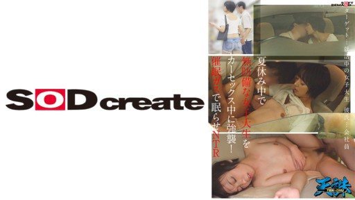 107TENC-005 A defenseless female college student is assaulted during car sex during summer vacation! NTR Target: Female college student looking for a job Boyfriend: Office worker 
