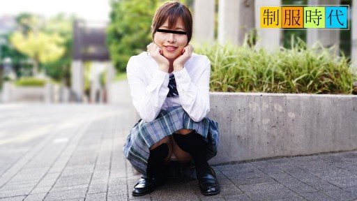 10Musume 080224_01 In her school uniform - she keeps looking at the camera while being teased and made to cum - 